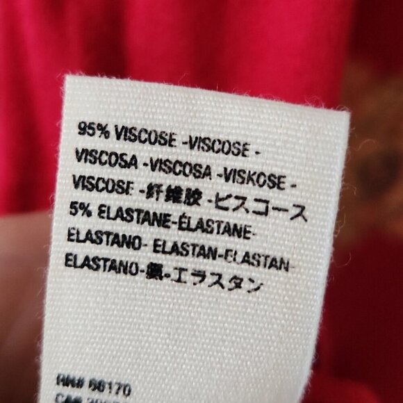 FREE PEOPLE | Francesca dress floral oversized red asymmetrical sz XS - Picture 5 of 6